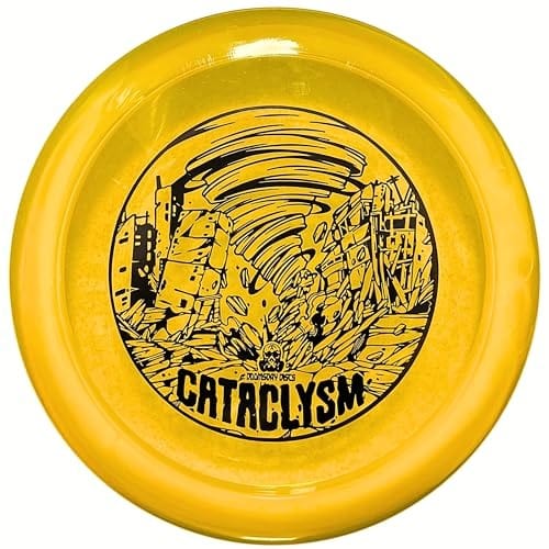 Yellow Cataclysm Frisbee