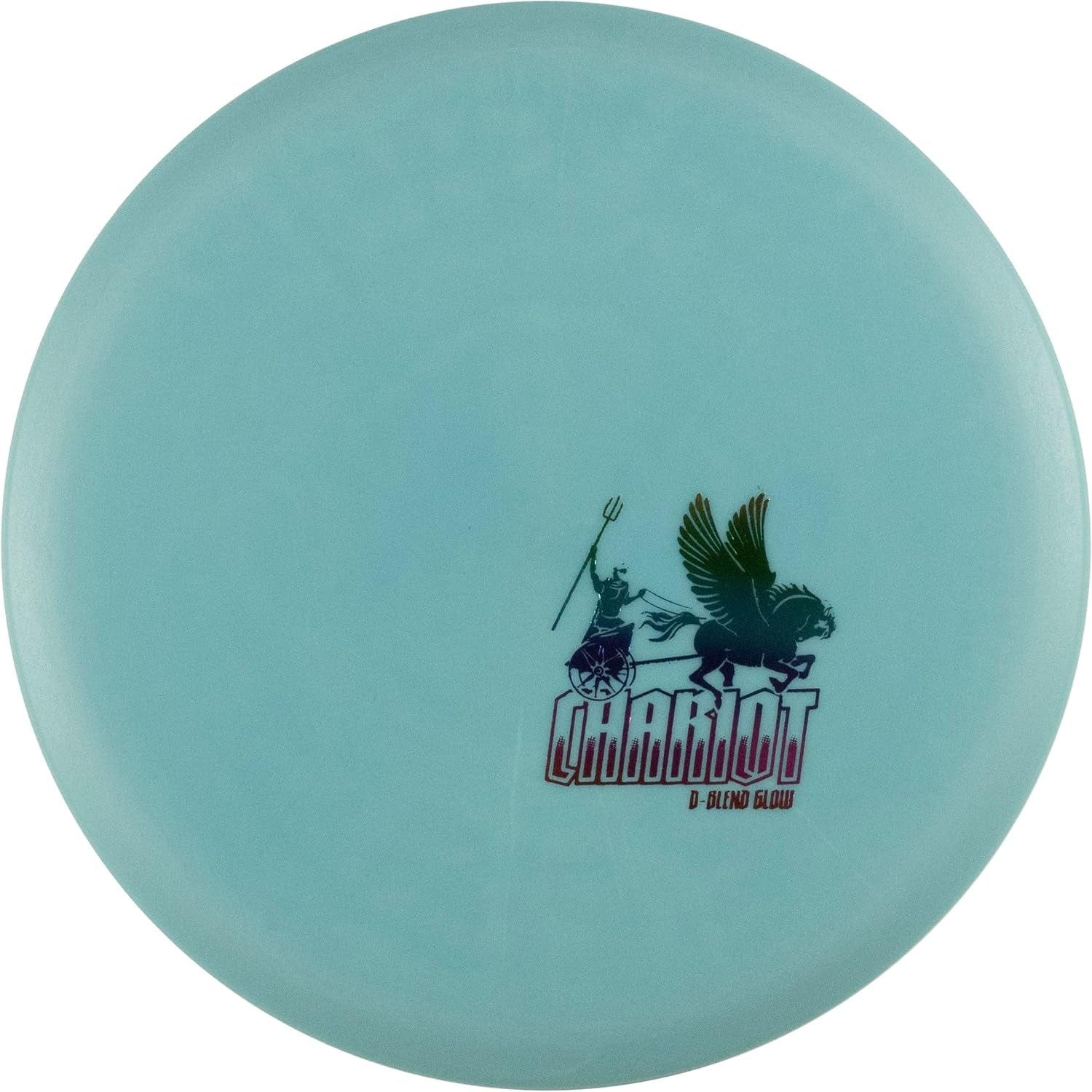 Blue Glow Chariot Disc Golf Disc
