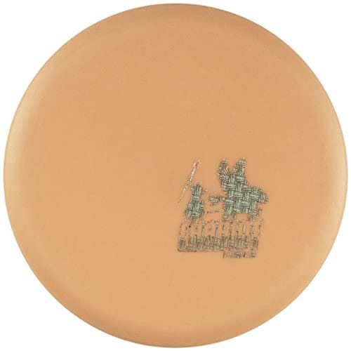 Orange glow disc golf disc, Chariot D Blend
