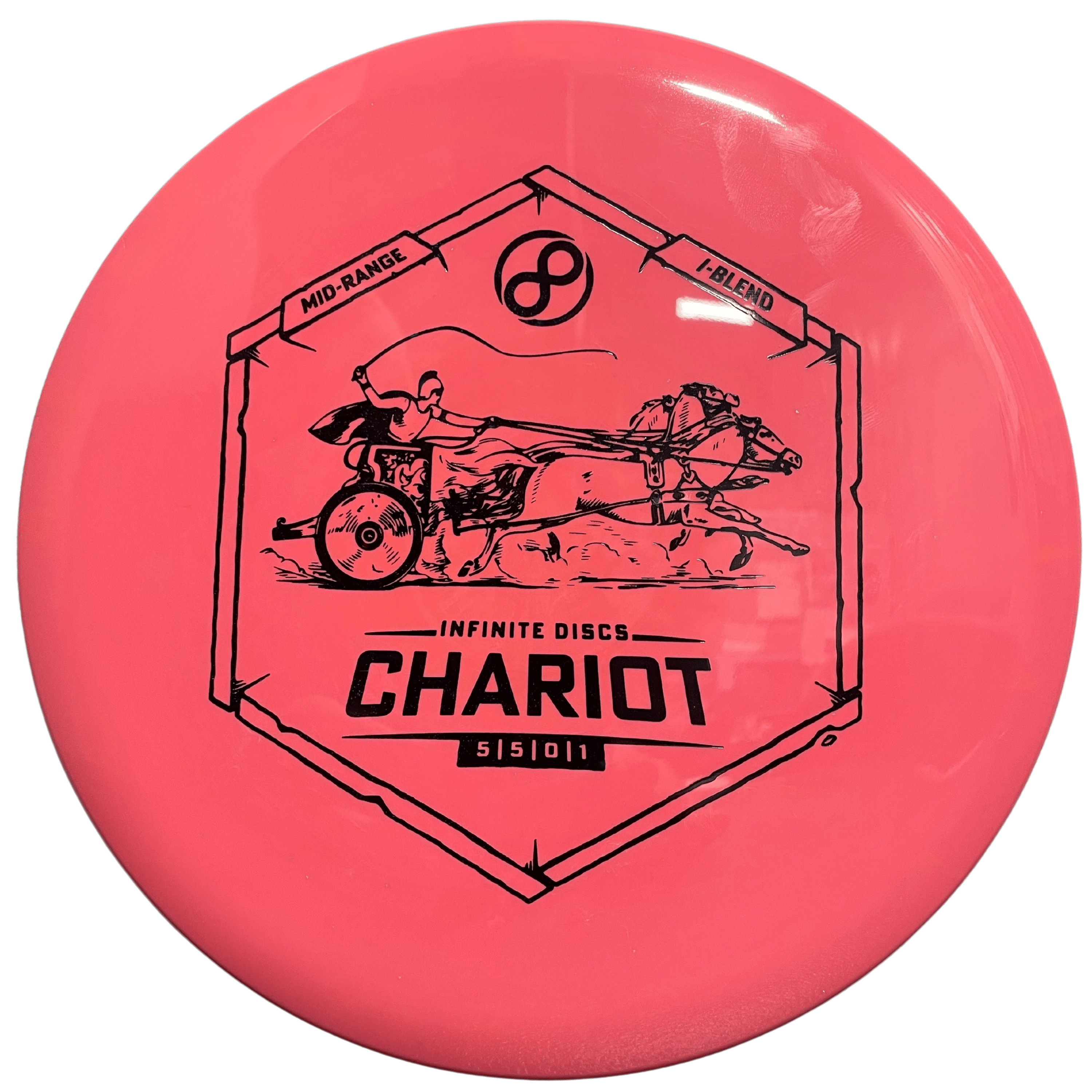 Infinite Discs Chariot i-Blend Pink Mid-Range Disc