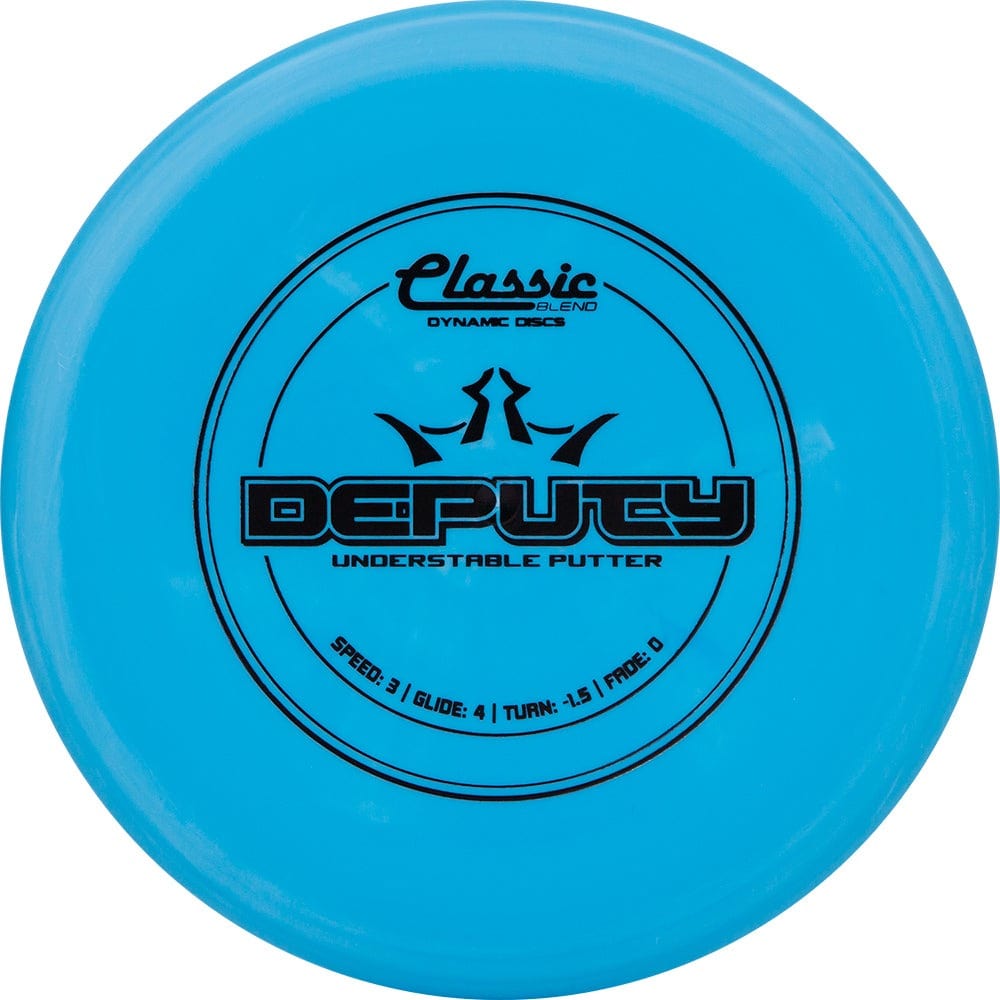 Classic Blend Dynamic Discs Deputy Understable Putter