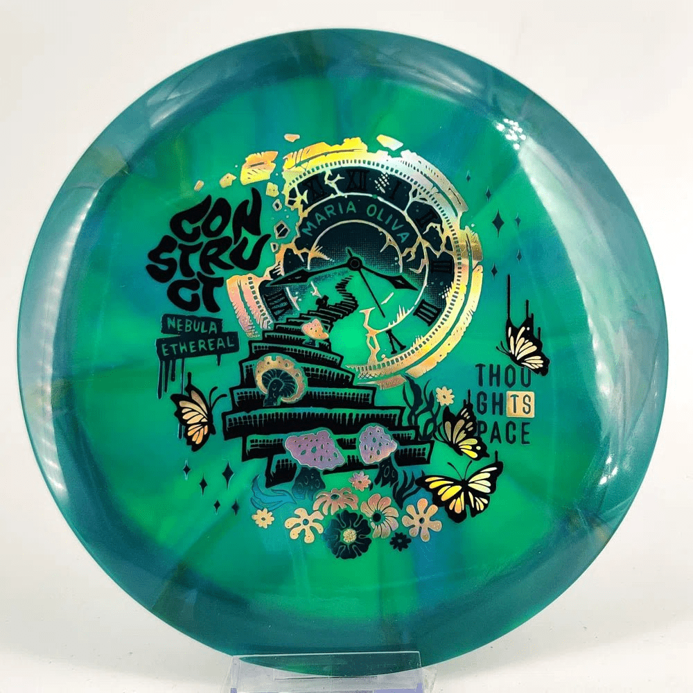 Construct Nebula Ethereal Green Disc Golf Disc