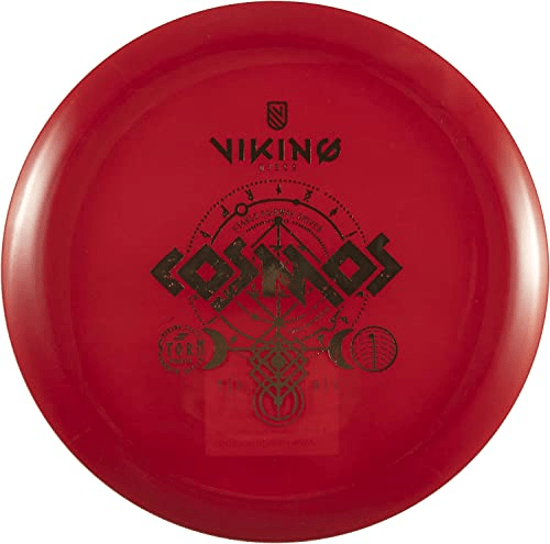Red Viking Cosmos disc golf disc