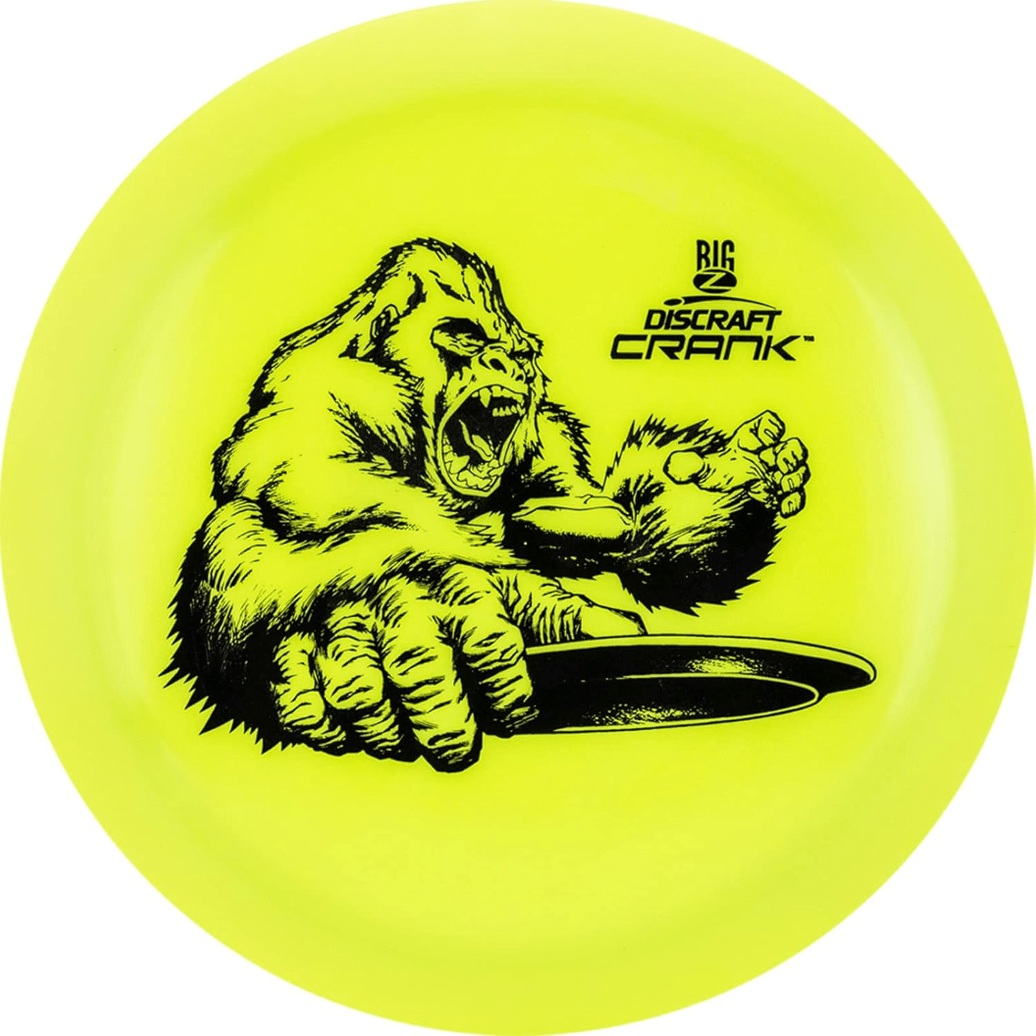 Discraft Big Z Crank disc golf disc with gorilla graphic