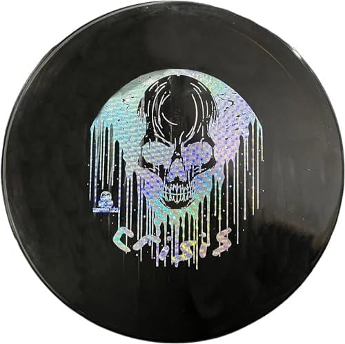 Crisis survival black skull stamp image