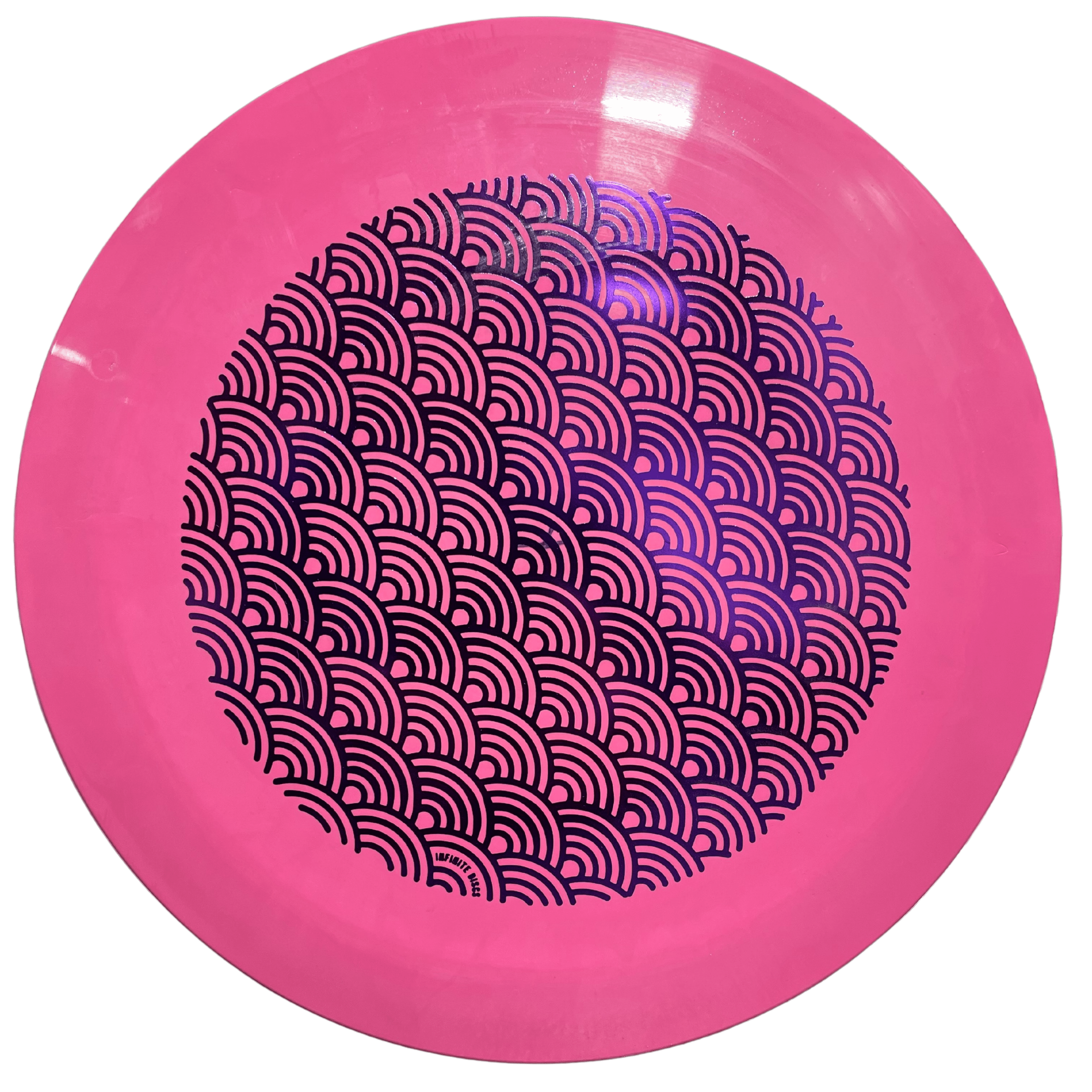 Pink Czar I Blend X-Out disc golf disc