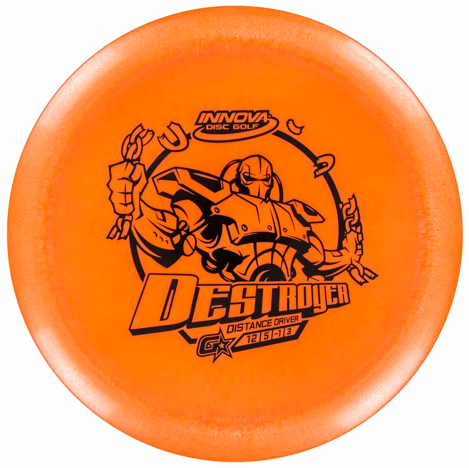 Orange Innova Destroyer G Star Disc Golf Disc