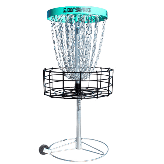 Doomsday Discs course basket with portable mount