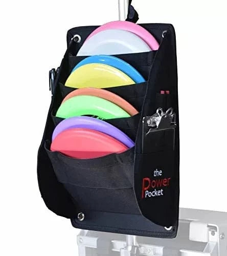 Disc golf disc organizer - the Power Pocket