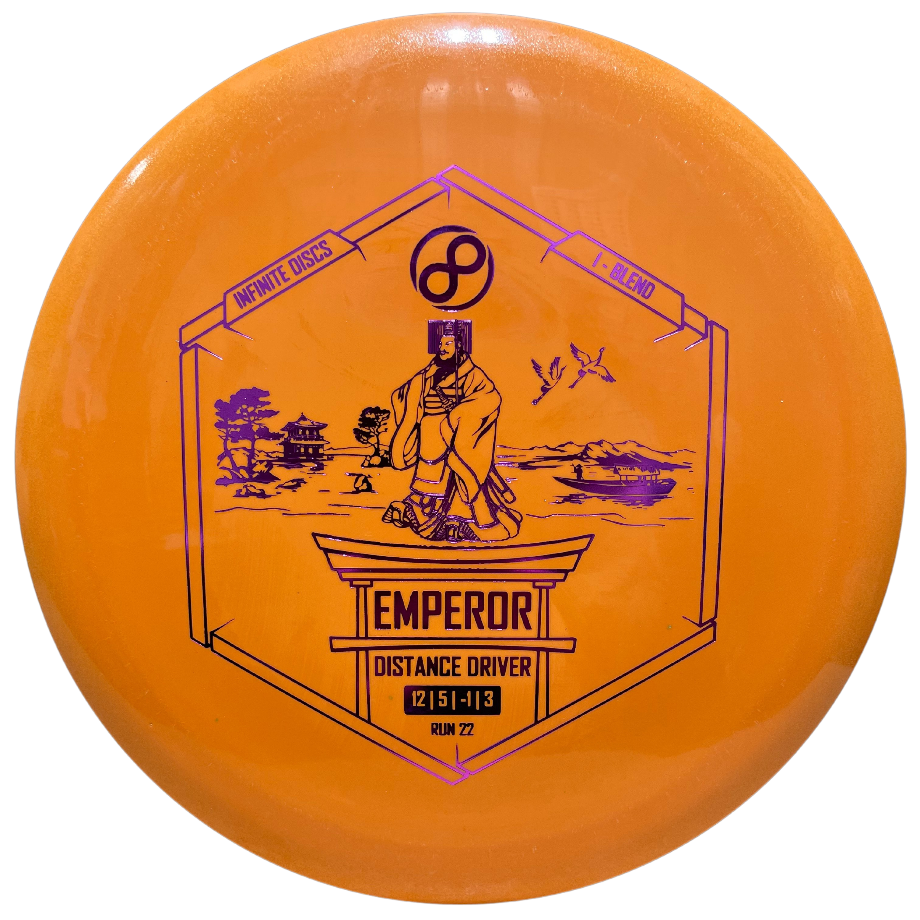 Infinite Discs Emperor I-Blend Orange Disc Golf Driver