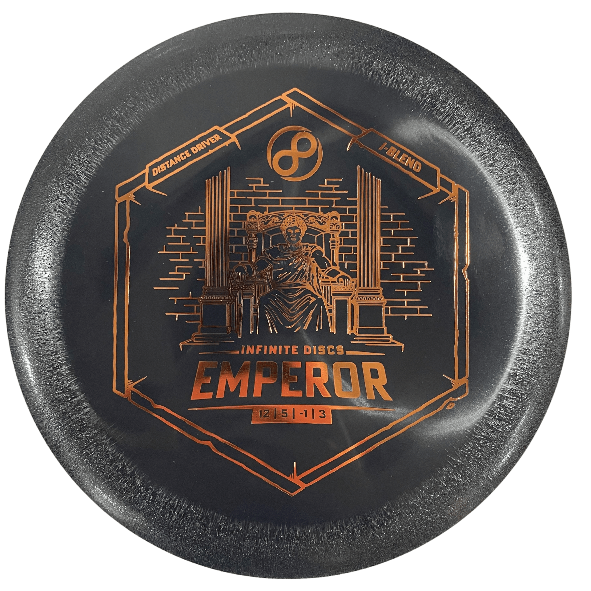 Infinite Discs Emperor I-Blend Black Disc Golf Driver