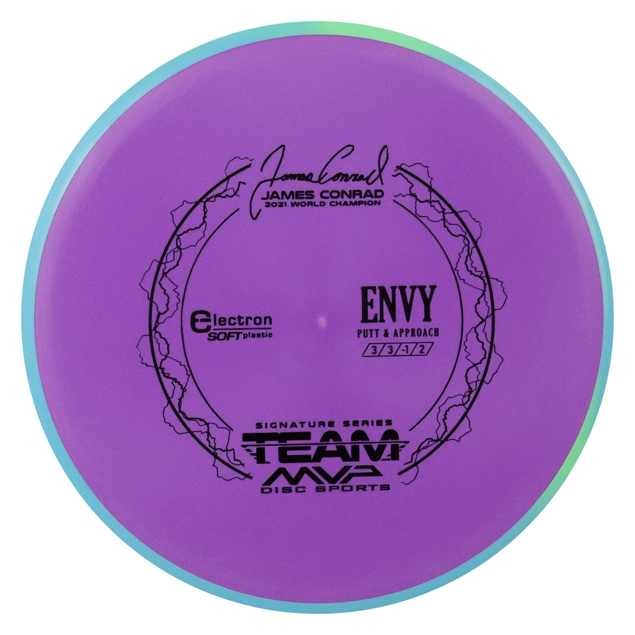James Conrad Envy Electron Soft Disc Golf Disc