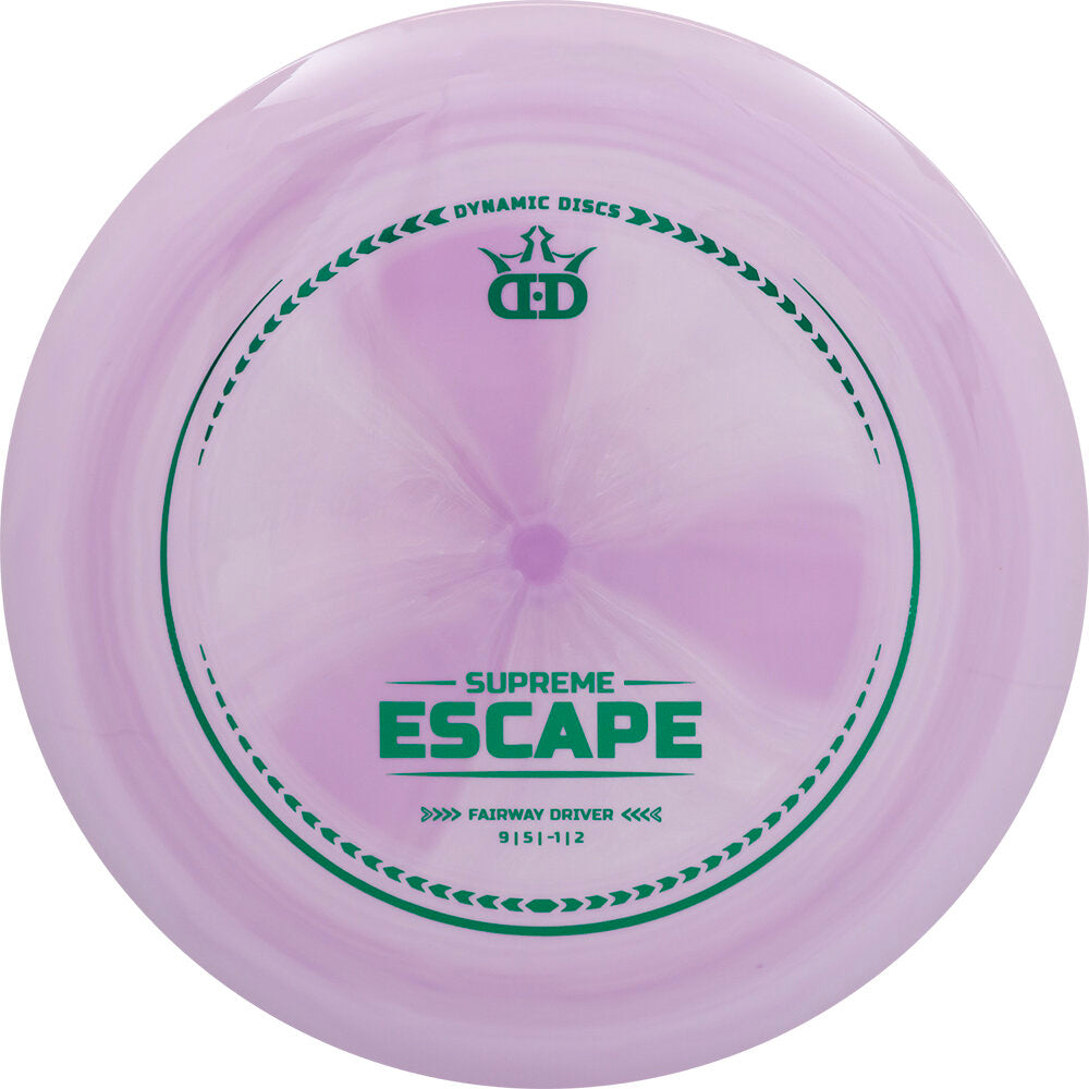 Dynamic Discs Supreme Escape Purple Disc Golf Disc