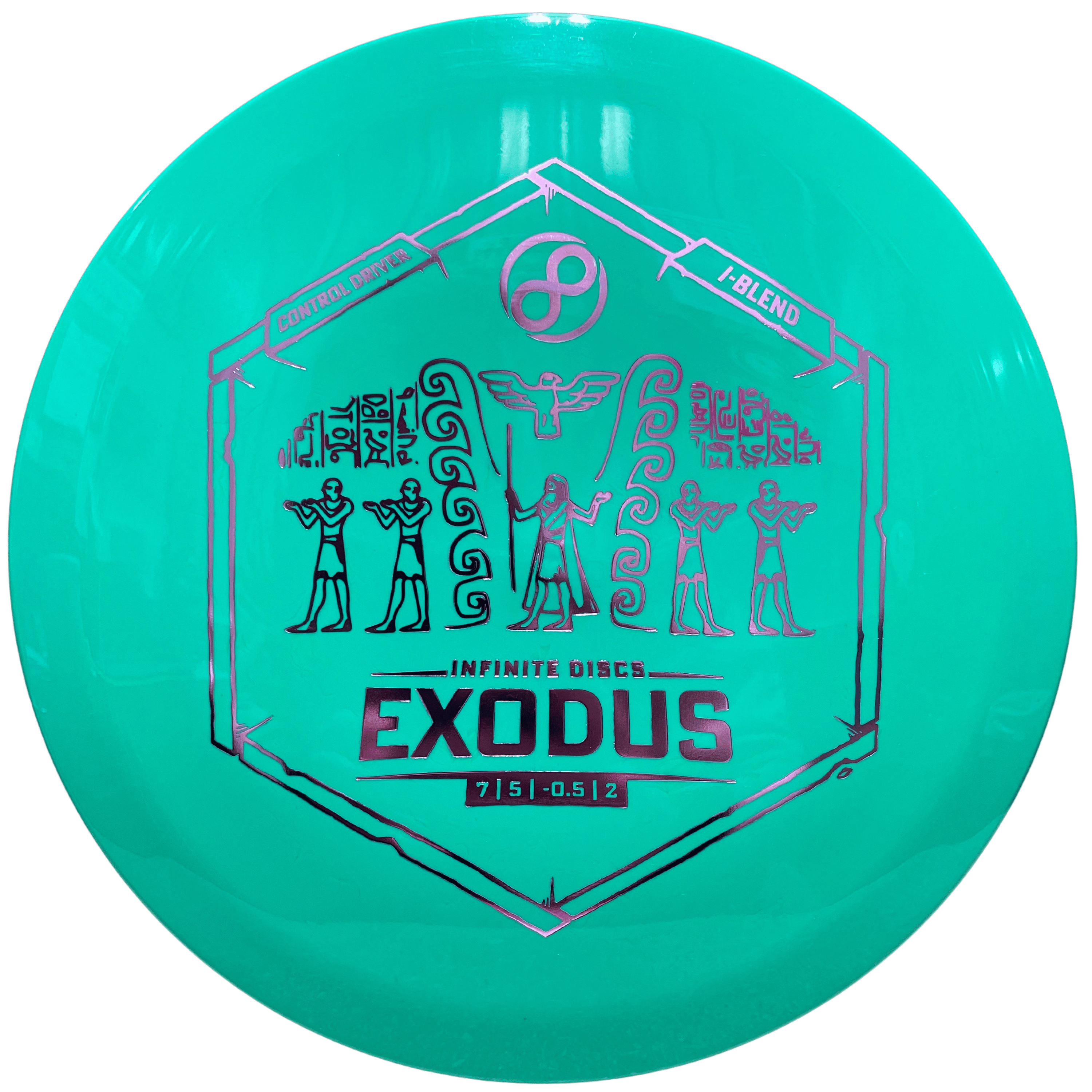 Infinita Discs Exodus I-Blend Green Disc Golf Disc