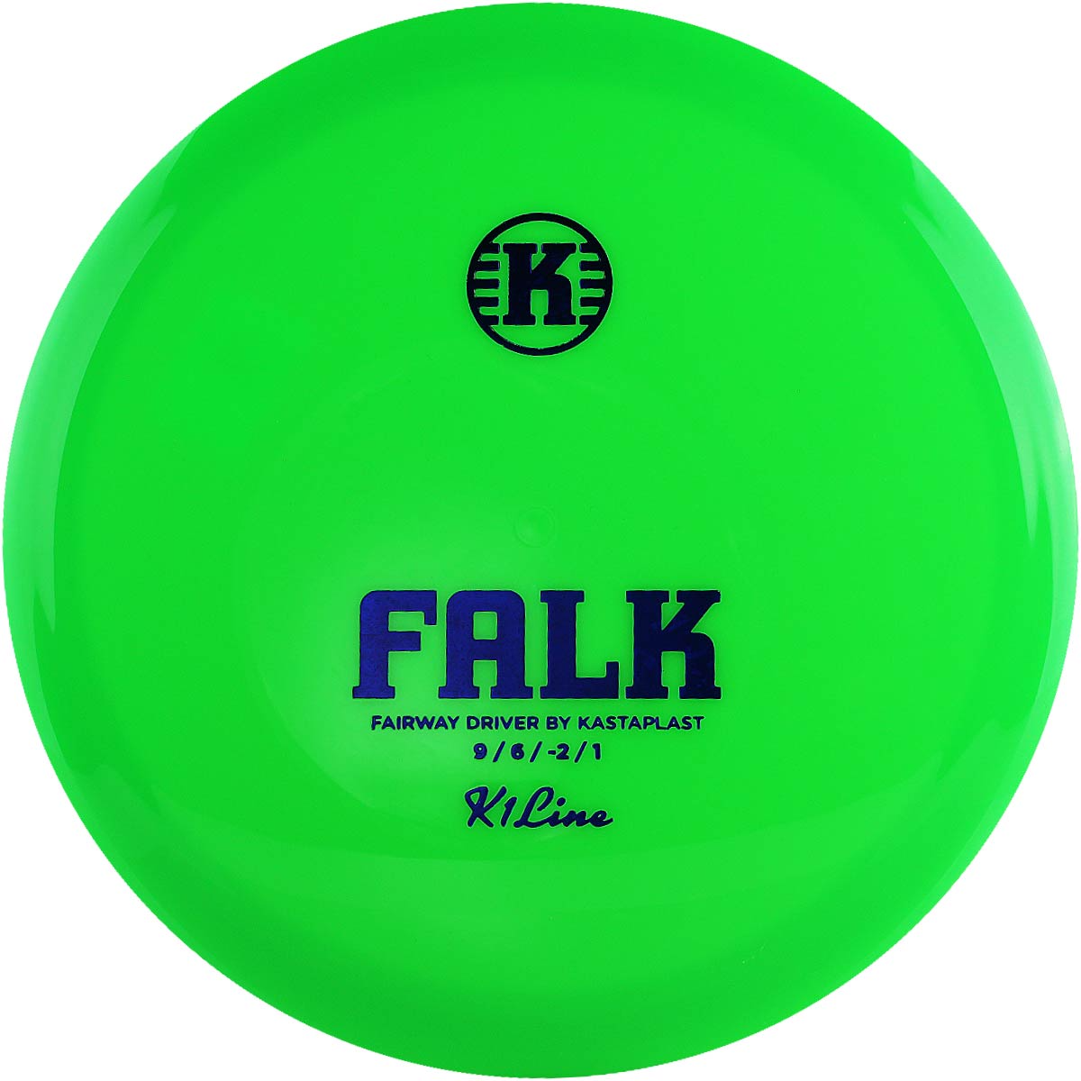 Green Kastaplast Falk fairway driver disc