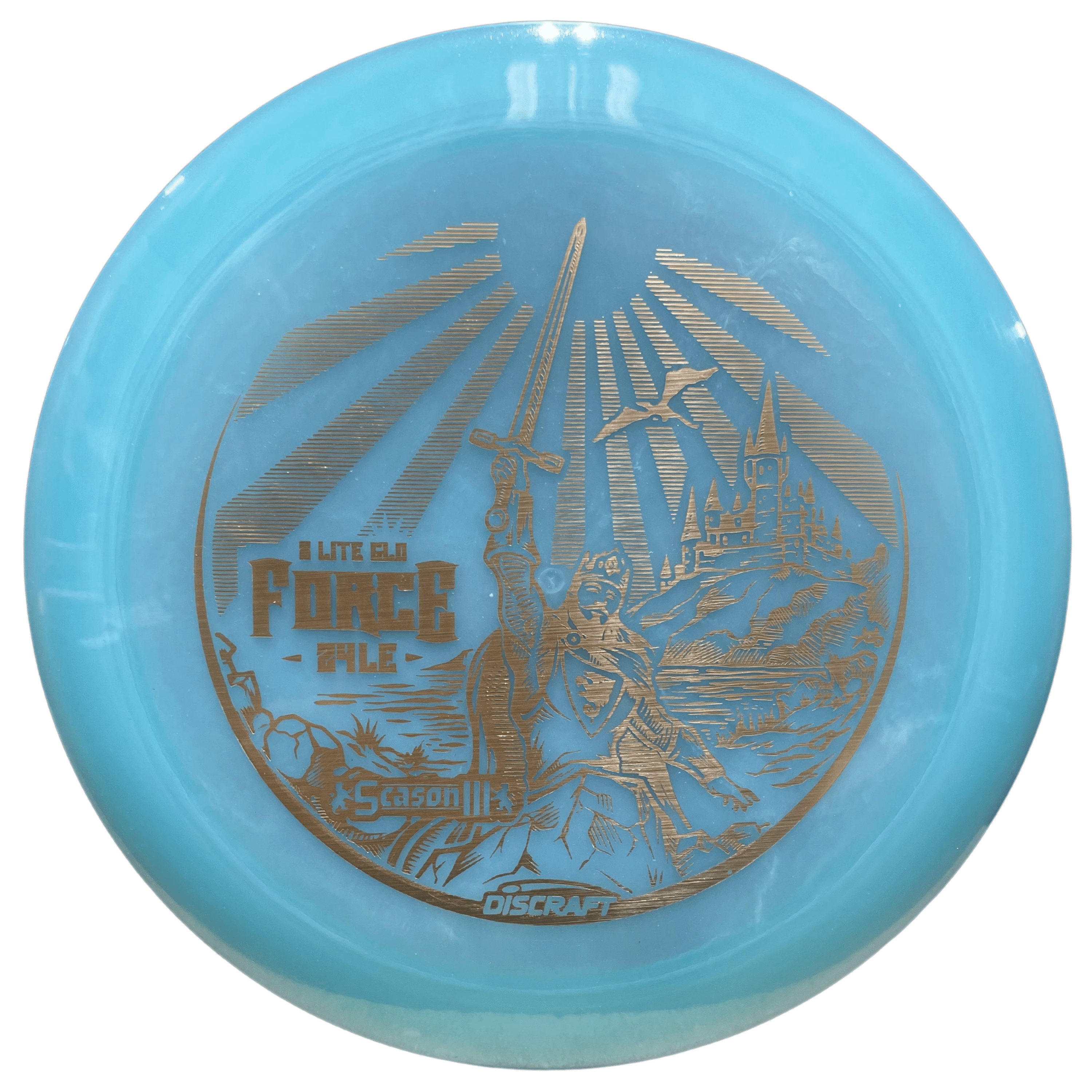 Discraft Force Z Glo Lite disc golf disc