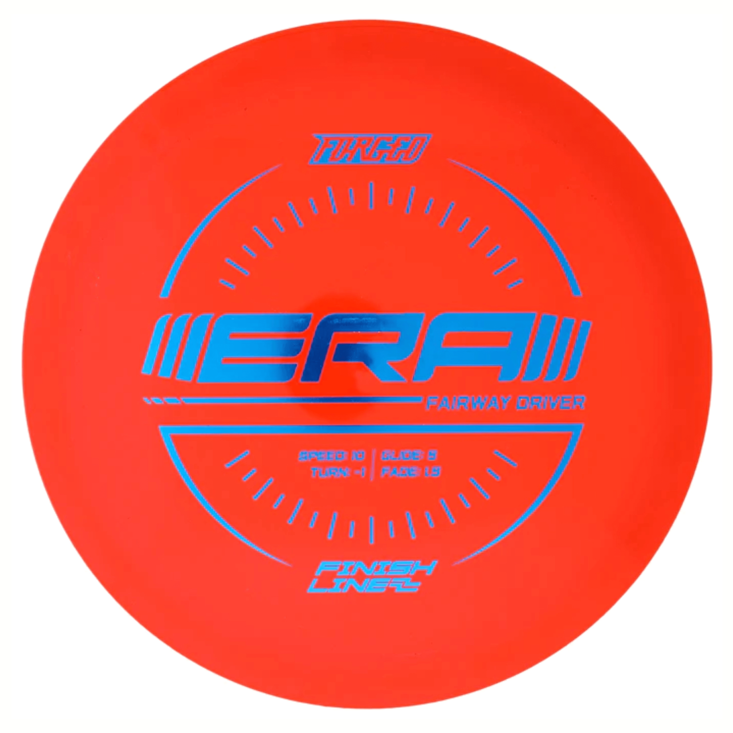Red Finish Line Era disc golf disc