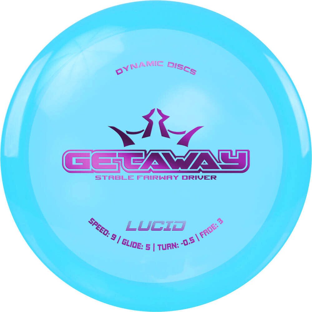 Dynamic Discs Getaway Lucid Blue disc golf driver