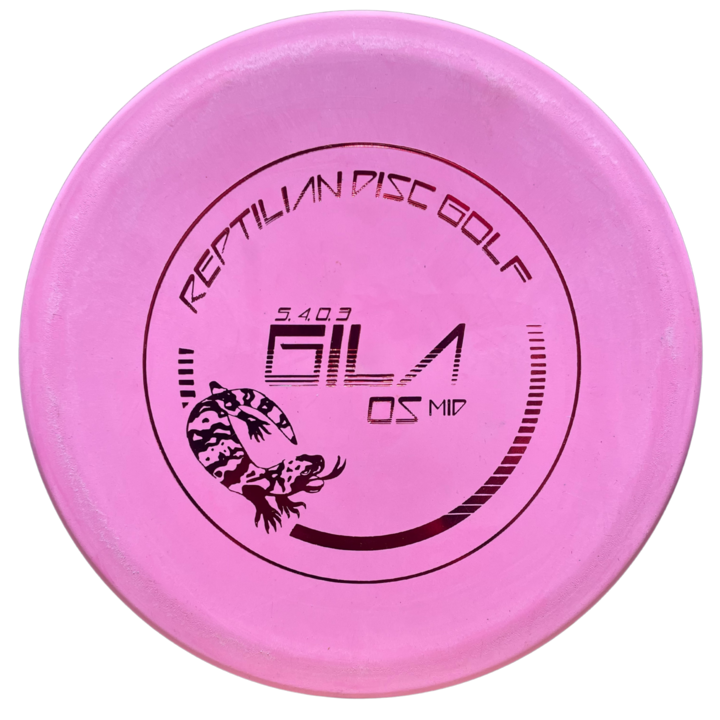 Pink Reptilian Disc Golf Gila OS Mid disc