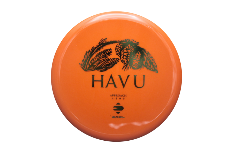 Orange Havu disc golf disc