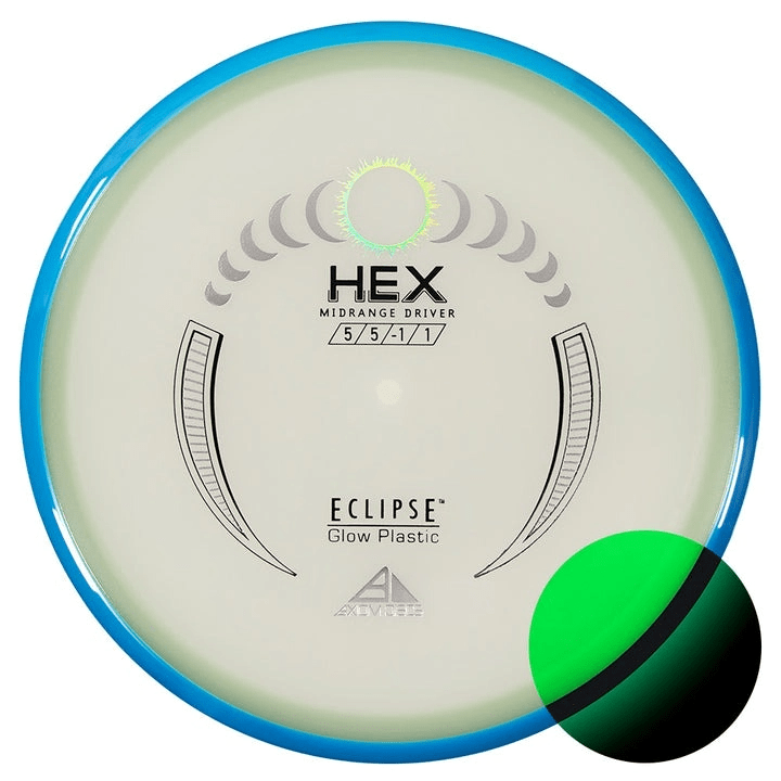 Hex Eclipse Glow disc golf disc