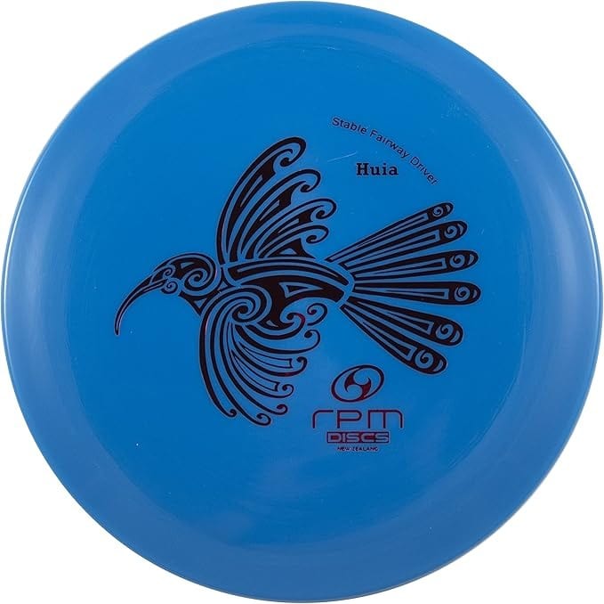 Huia Atomic Blue disc golf disc