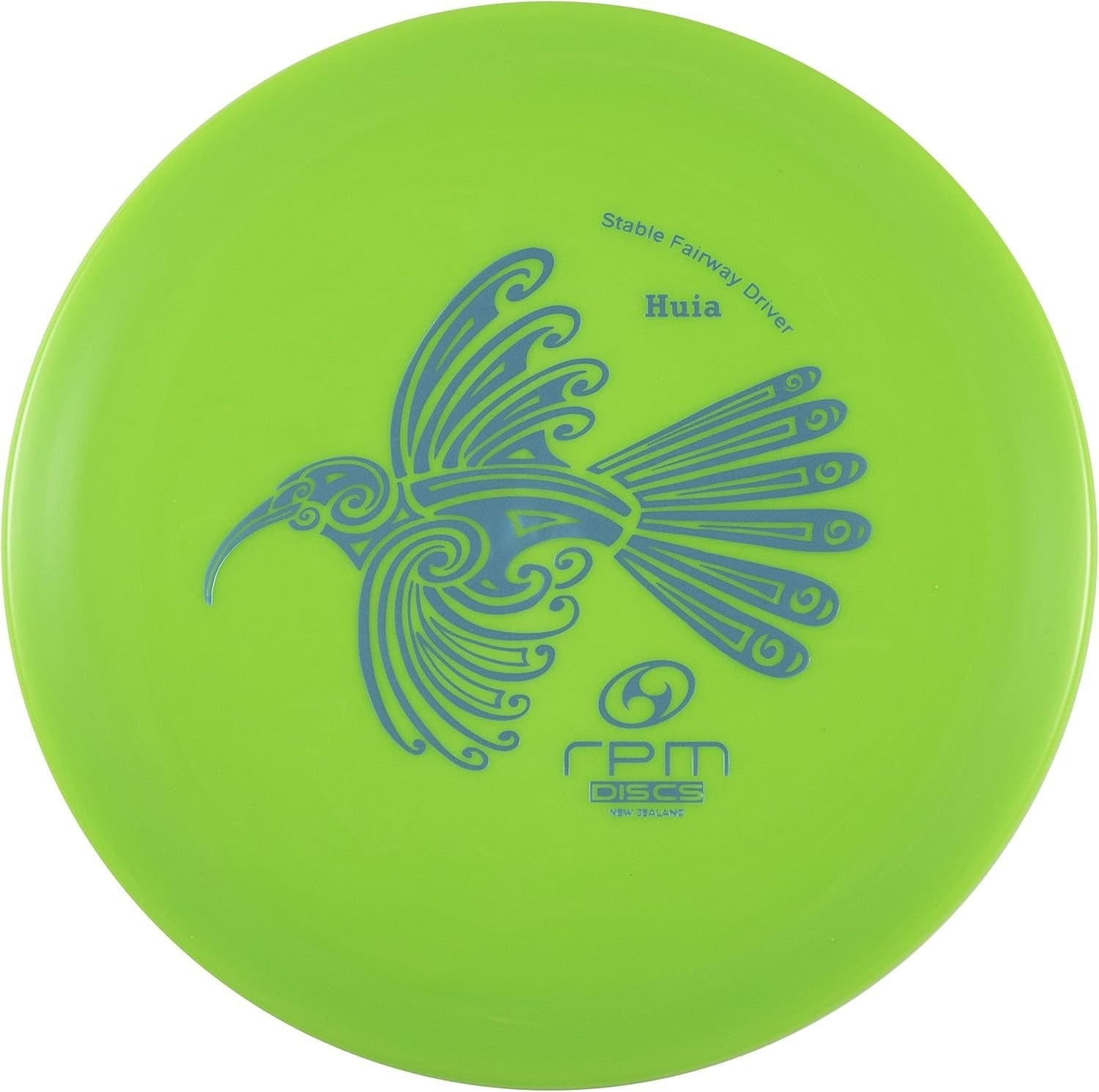 Huia Atomic Green Disc Golf Disc