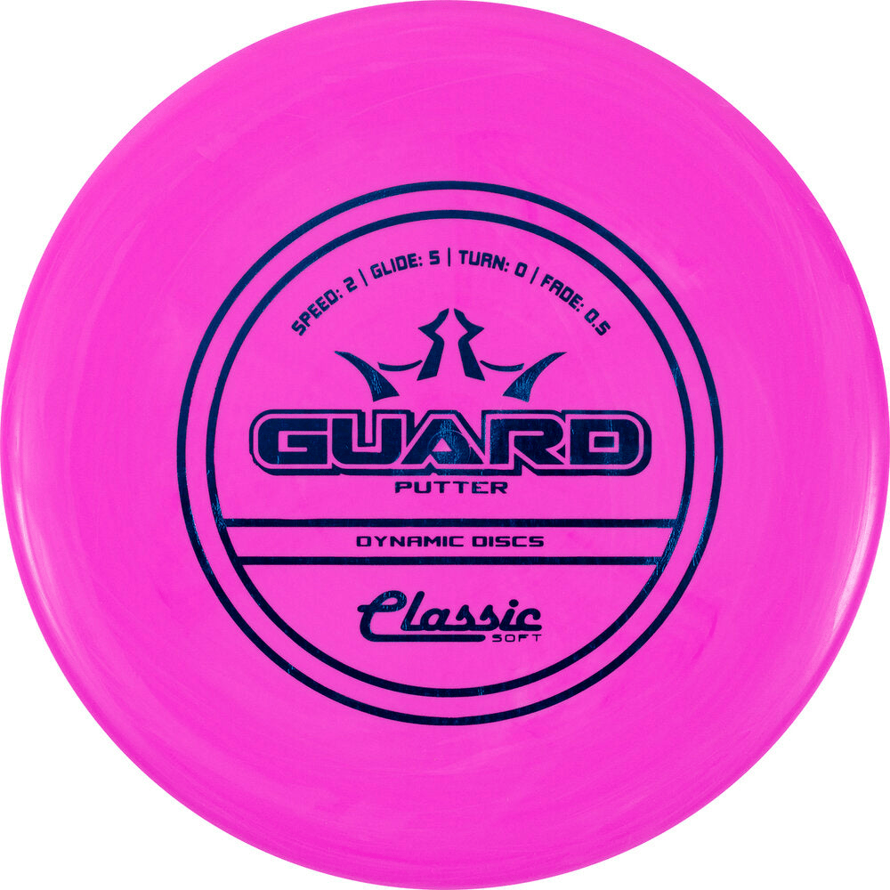 Dynamic Discs Guard Stable Putter Disc Golf in Classic Soft Plastic