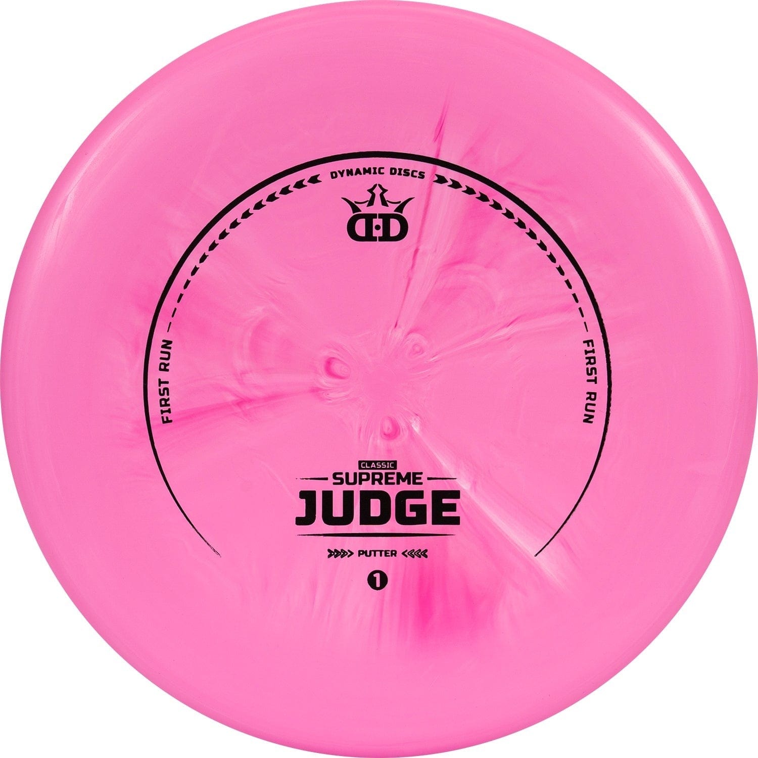Pink Dynamic Discs Judge Classic Supreme disc golf putter