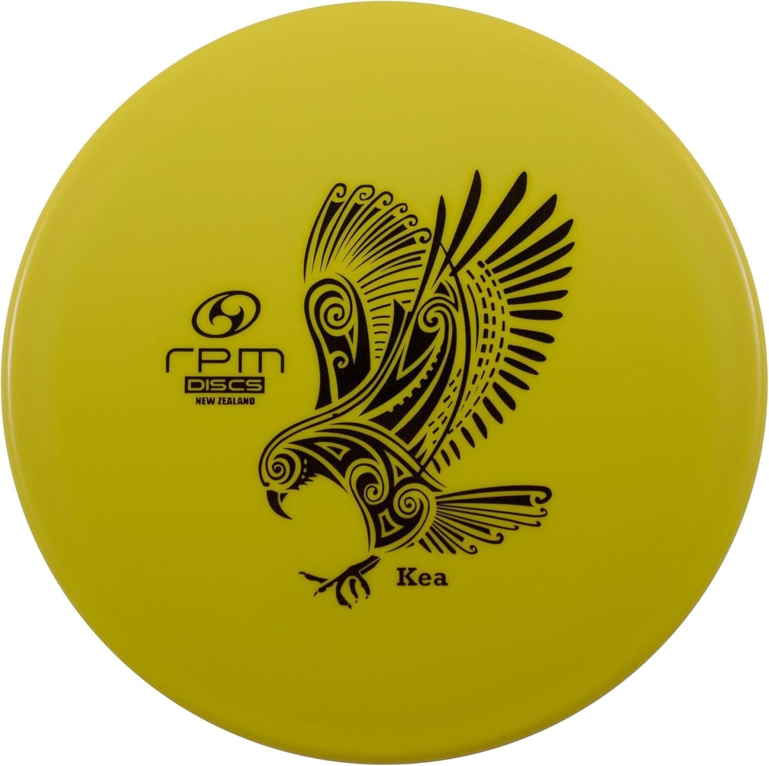 Yellow RPM Kea disc golf disc