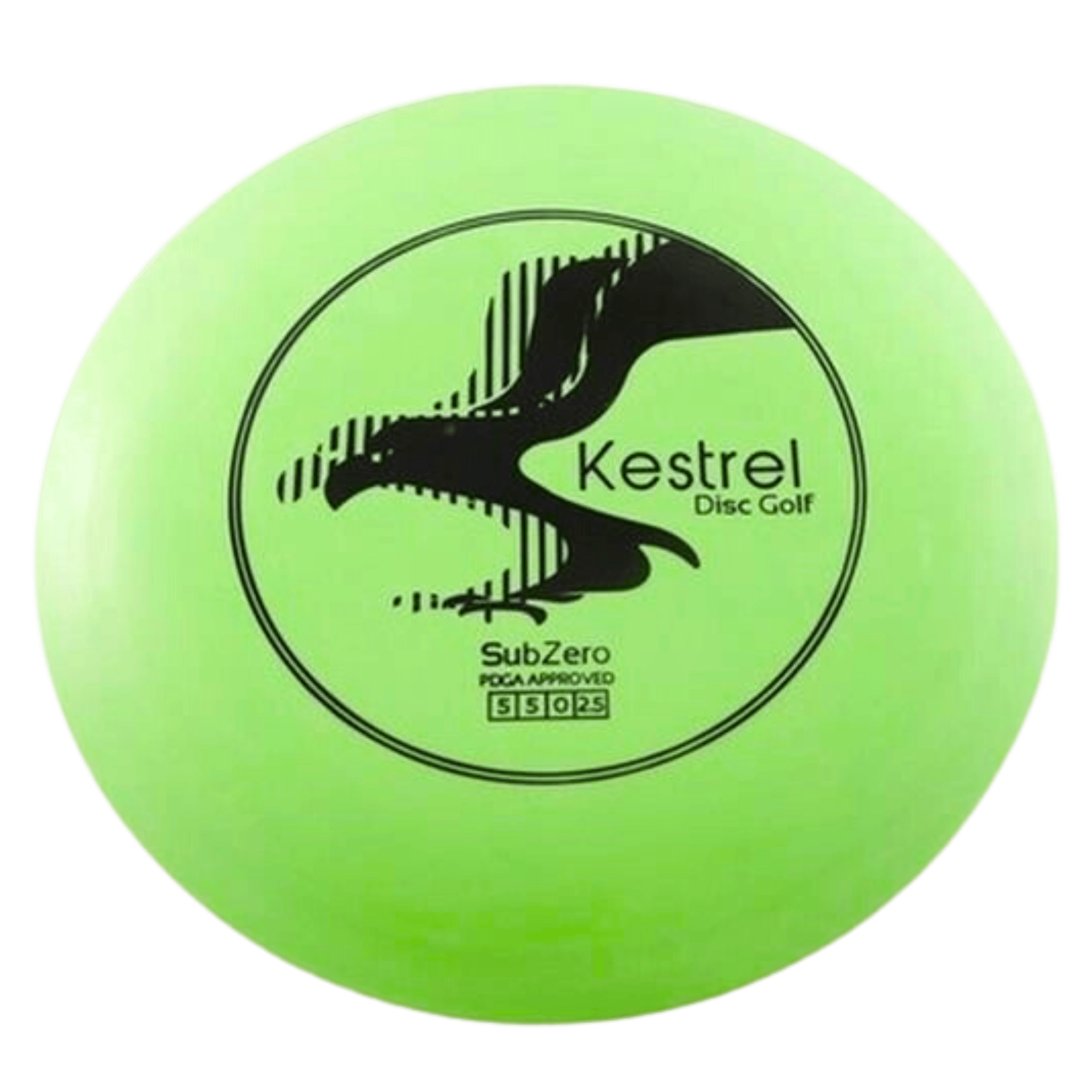 Kestrel SubZero disc golf disc