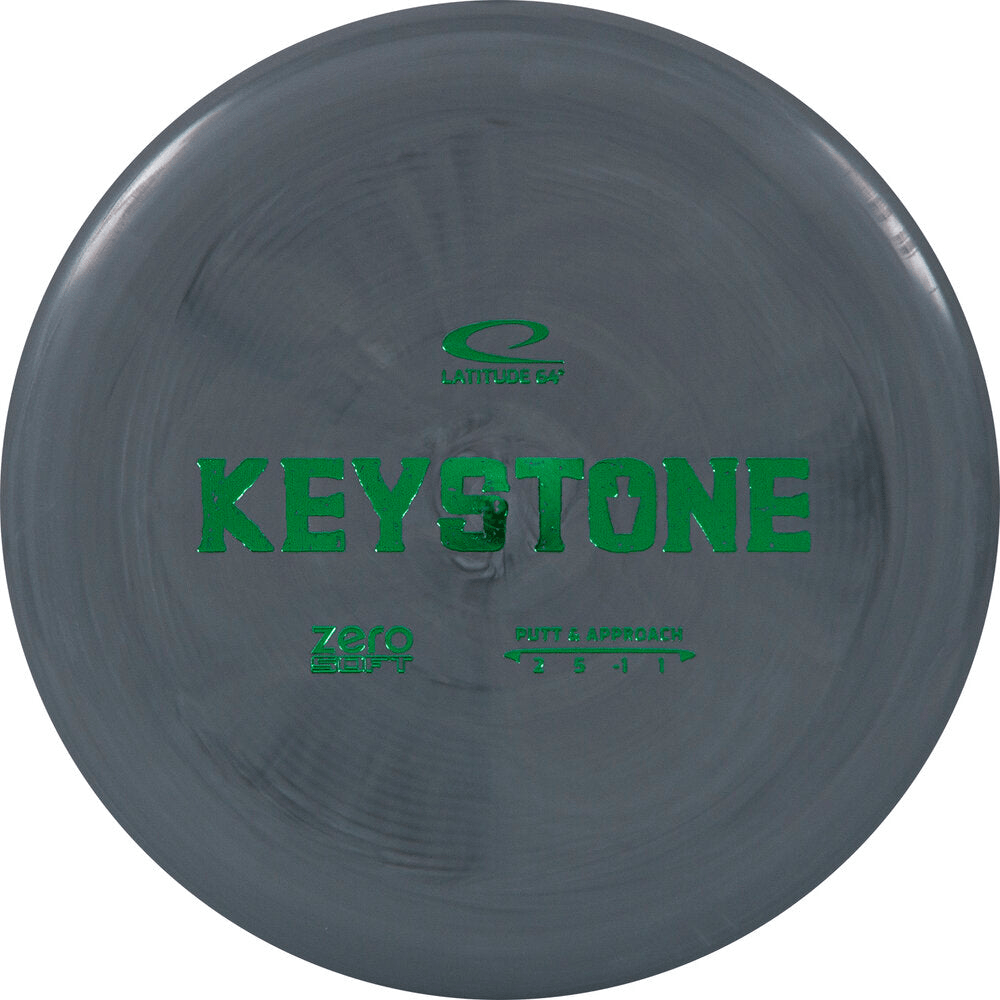 Keystone Zero Soft Gray Disc Golf Disc