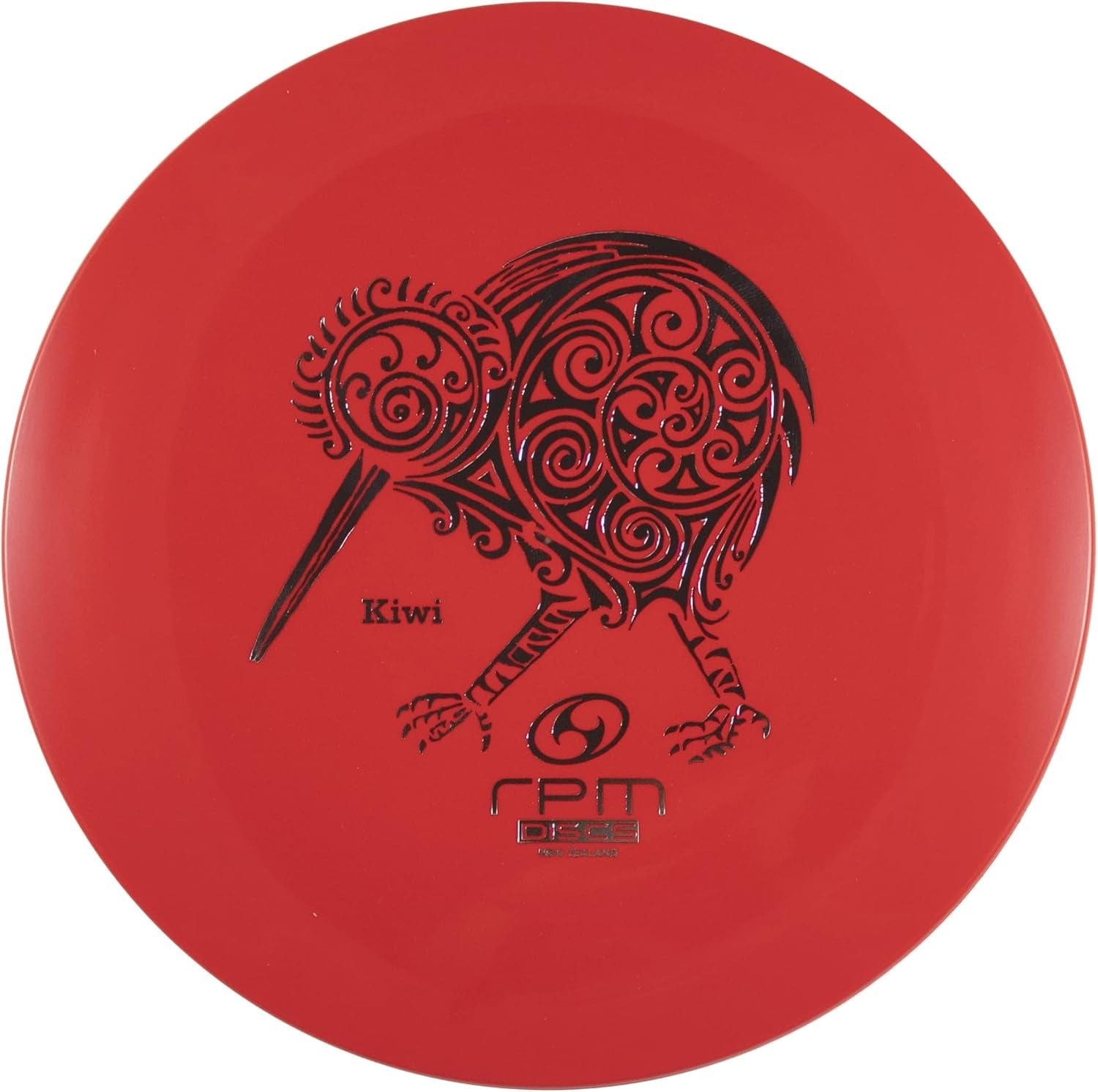 Red Atomic Kiwi Disc Golf Disc
