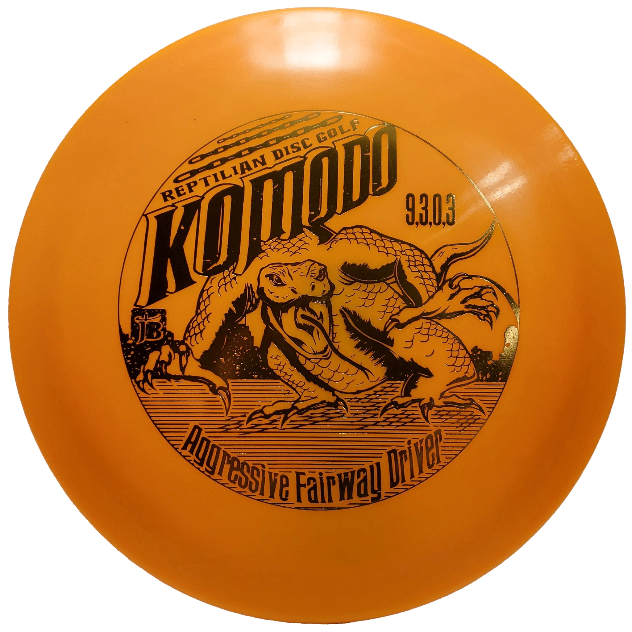 Komodo Armor disc golf disc, aggressive fairway driver