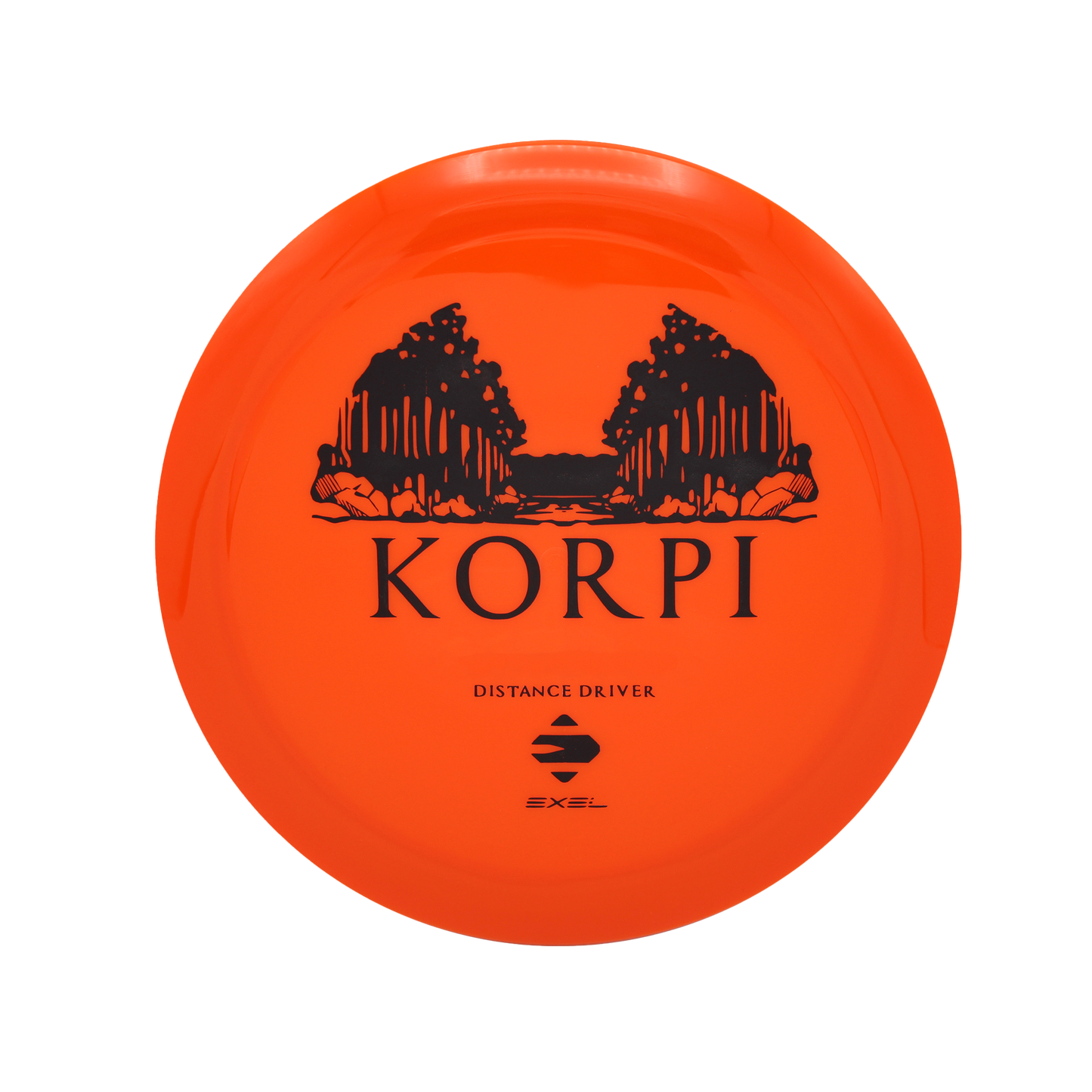 Orange Korpi Distance Driver Disc