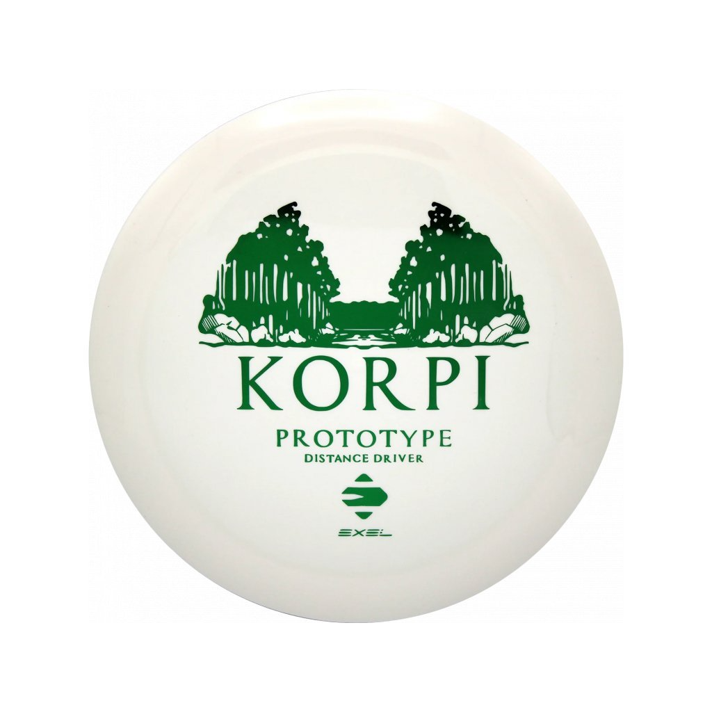 Korpi White Prototype Distance Driver