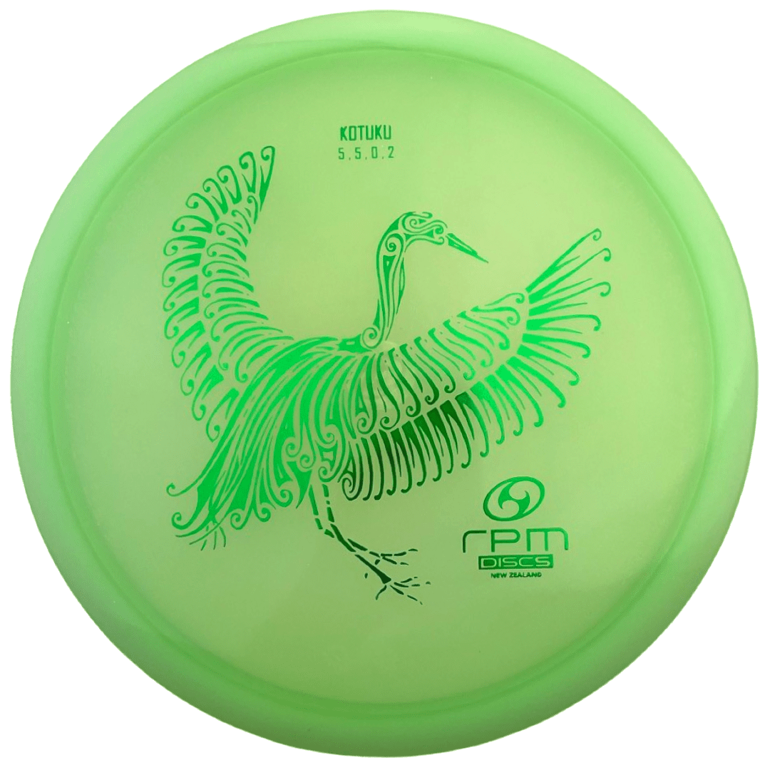 Kotuku Cosmic disc golf disc with bird design