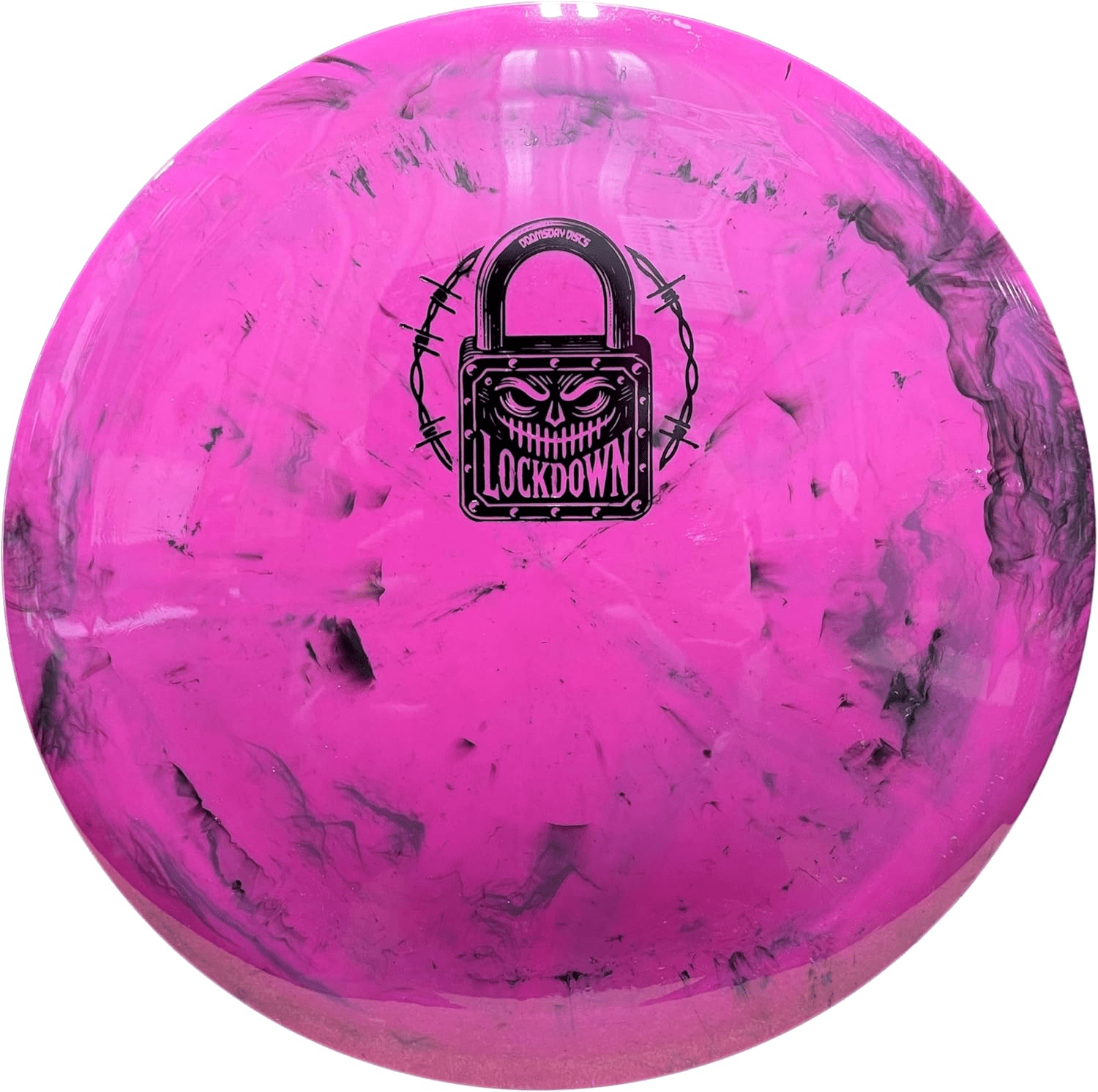 Lockdown Shockwave pink bowling ball