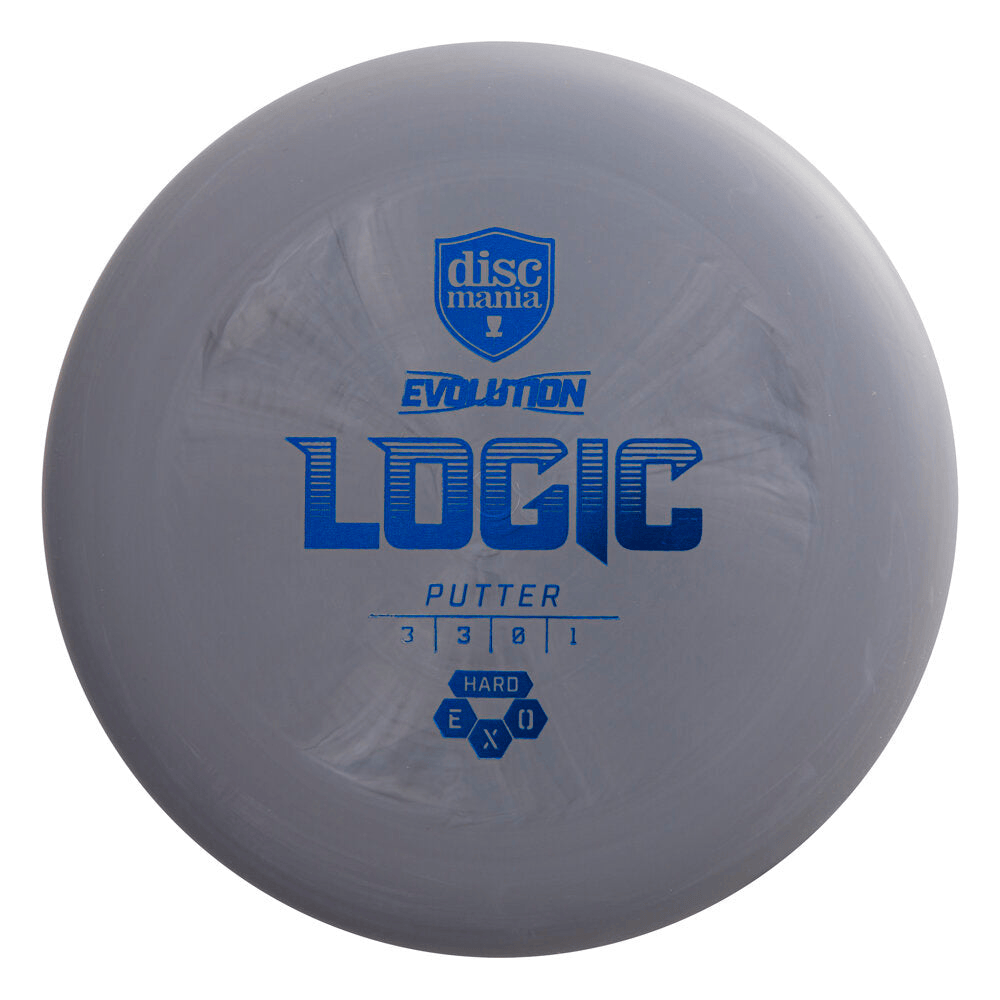 Discmania Logic stable beadless putter, ideal for players who prefer a shallow and comfortable hand feel
