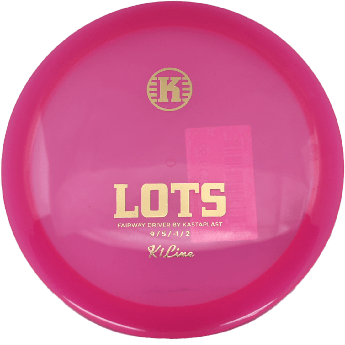 Pink Kastaplast Lots Fairway Driver Disc