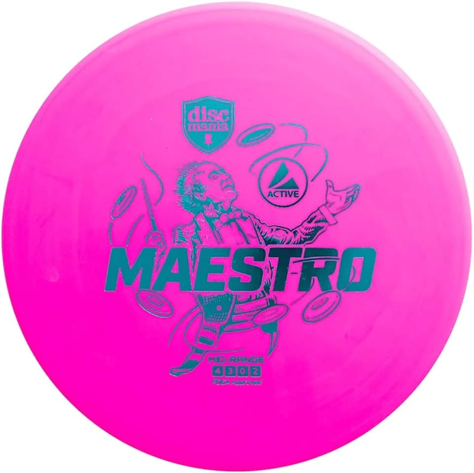 Pink Maestro Disc Golf Disc