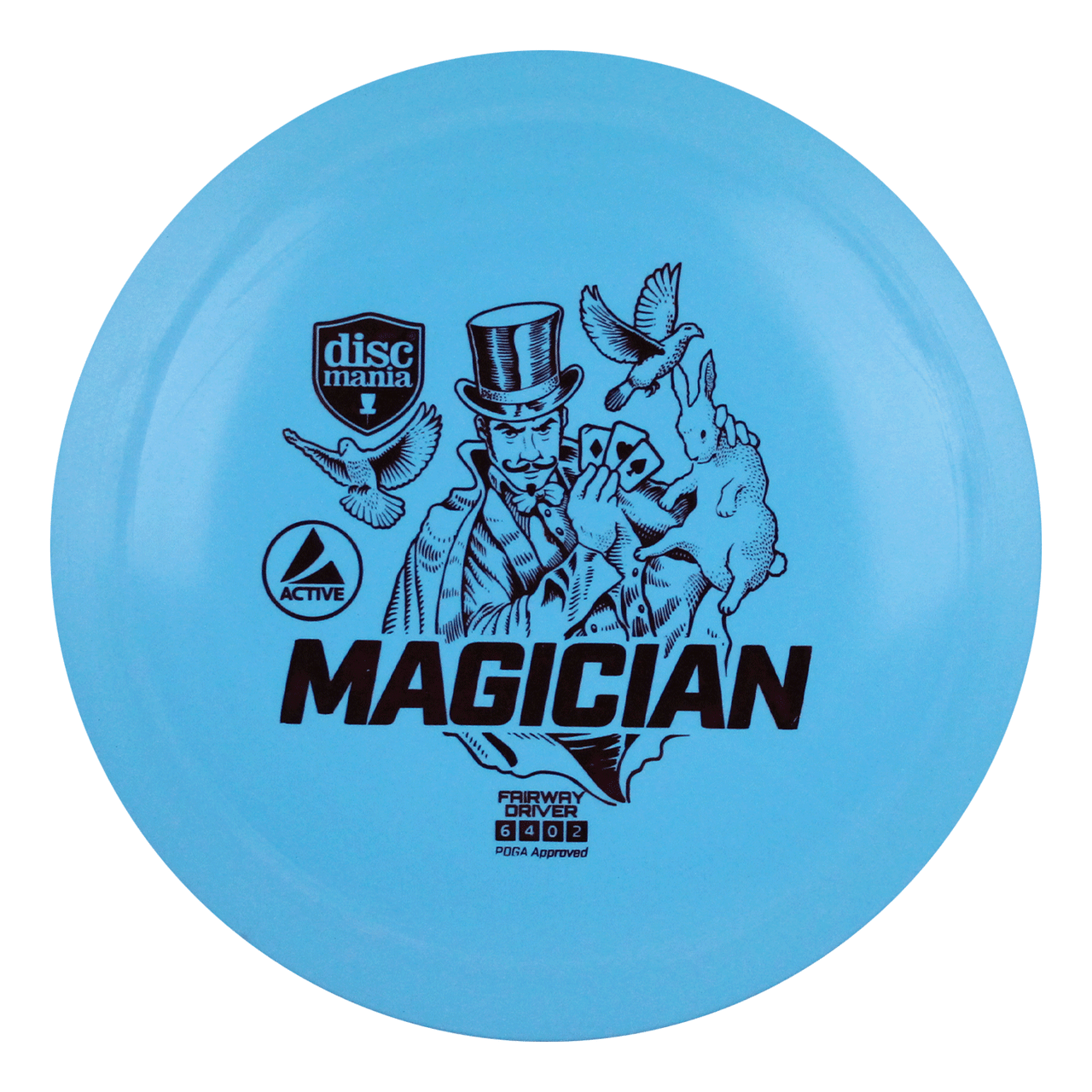 Discmania Active Magician Blue Disc Golf Disc