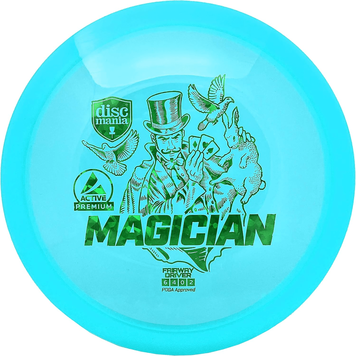 Discmania Magician Premium Blue Disc Golf Disc