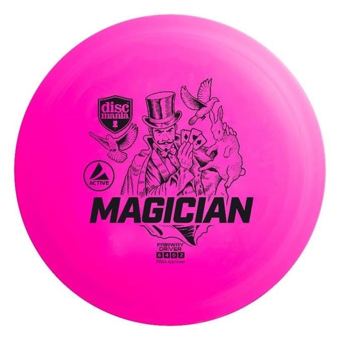Pink Discmania Magician disc golf disc