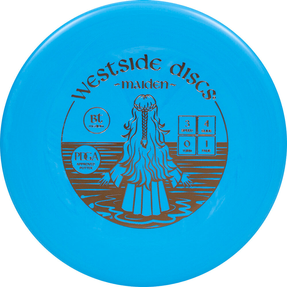 Westside Discs Maiden disc in medium blue