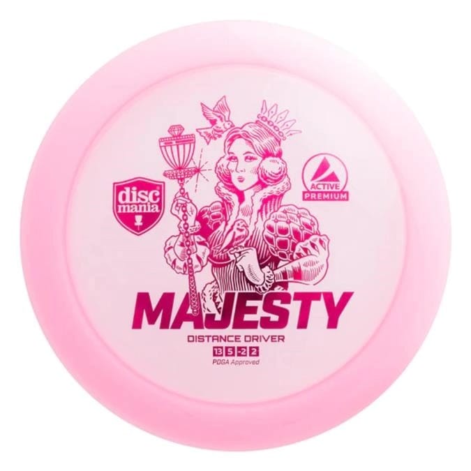 Discmania Majesty Premium Pink Distance Driver