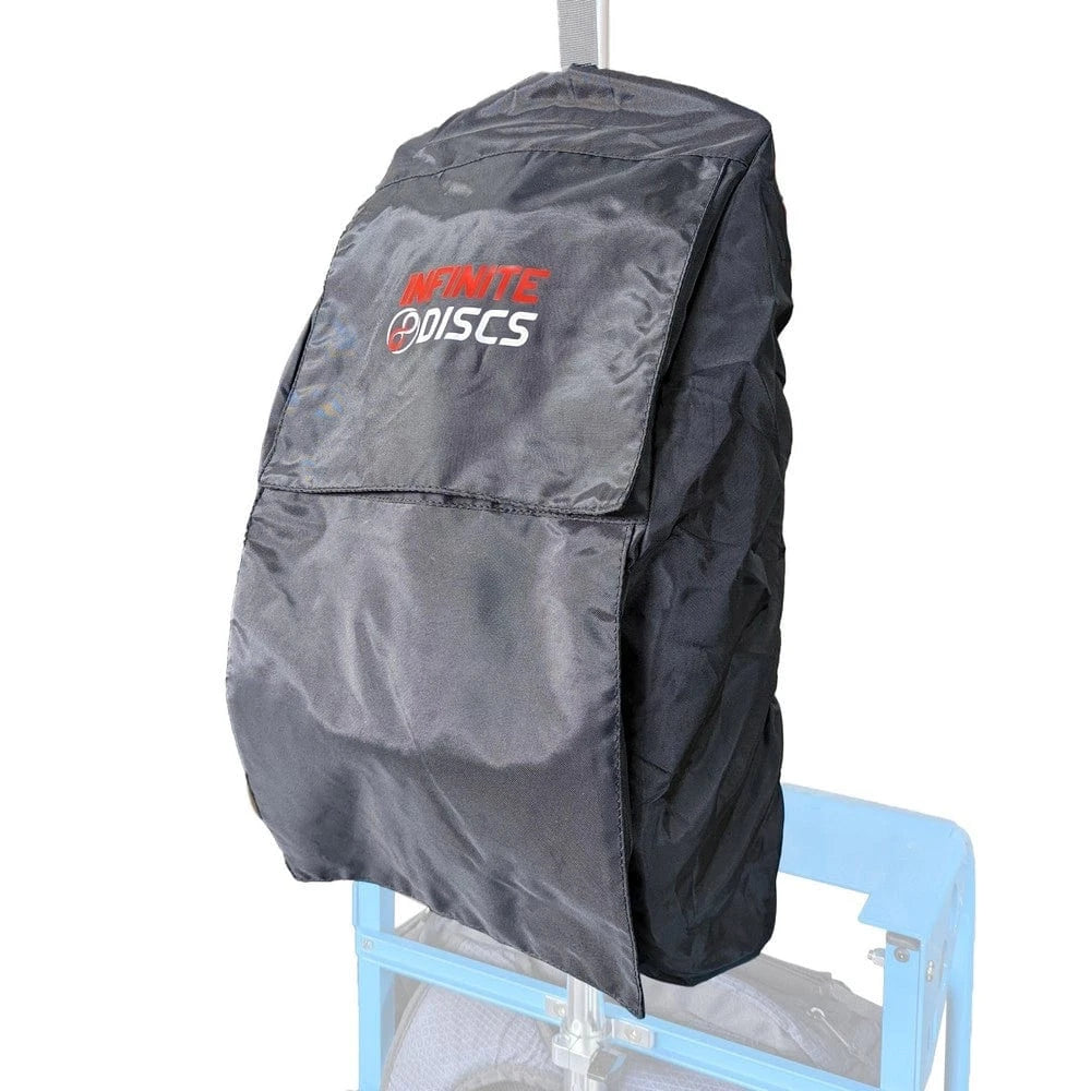 Medium rainfly cover for Infinite Discs cart.