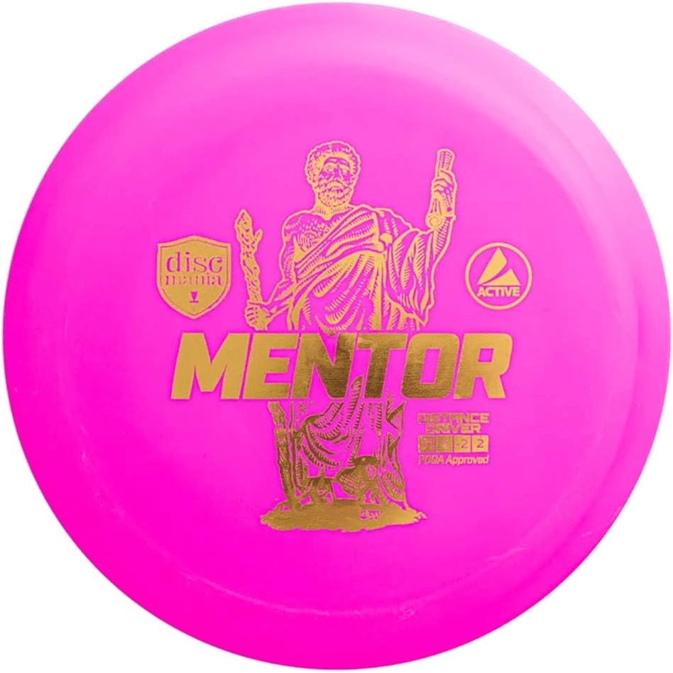 Pink Mentor Disc Golf Disc