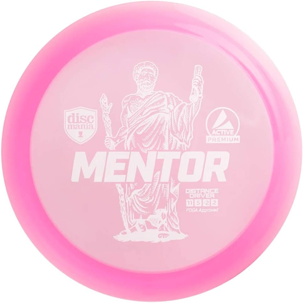 Discmania Mentor Premium Pink Disc Golf Disc