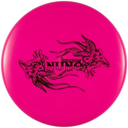 Pink Nuno Max Grip disc golf disc
